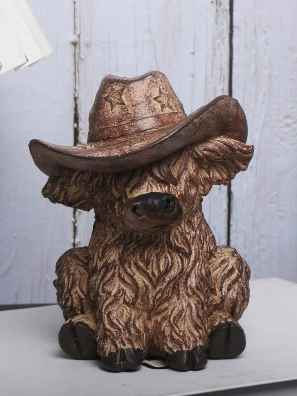Western Cowboy Animal Figurine